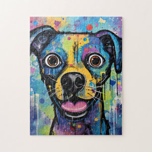 Puzzle Chiot Mignon Chien Drôle Mixte Média Animal De Com