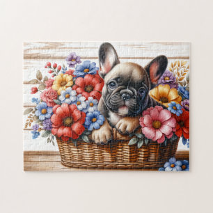 Puzzle Chiots Bouledogue Français