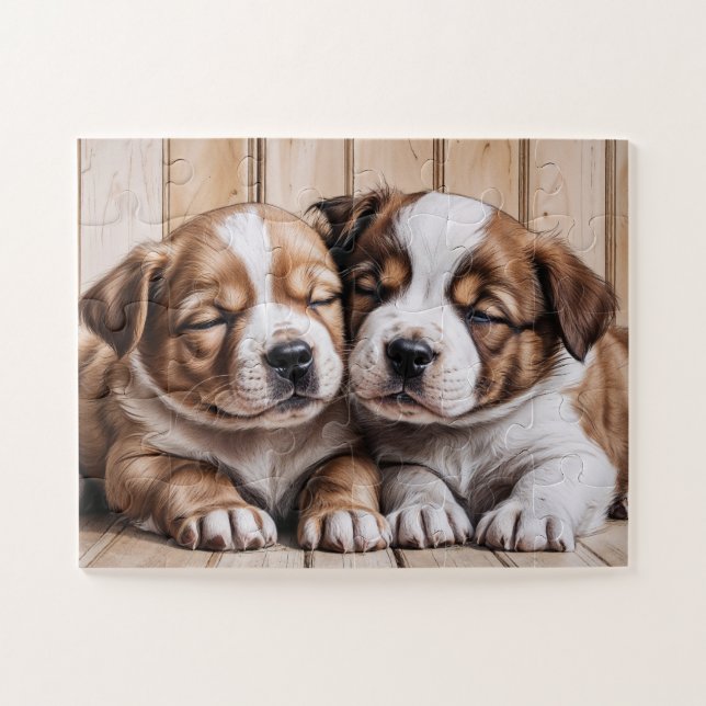 Puzzle Chiots mignons (Horizontal)