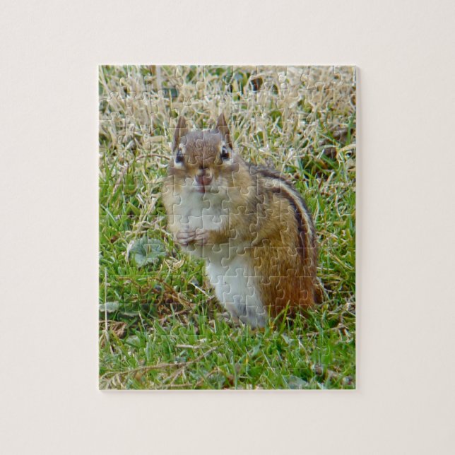Puzzle Chipmunk oriental (Vertical)