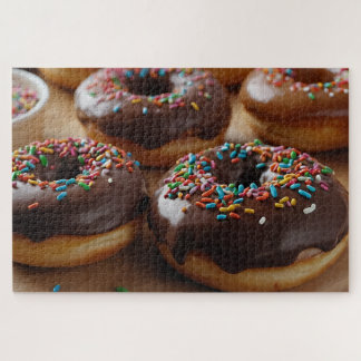 Puzzle Chocolate Donuts