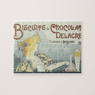 Puzzle Chocolos Art Nouveau