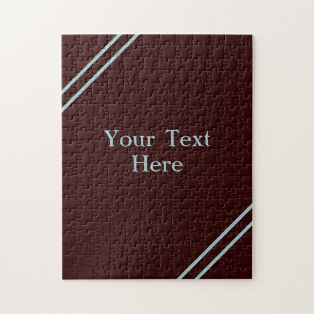 Puzzle Choisissez votre texte bleu dur Difficulté Couleur (Vertical)