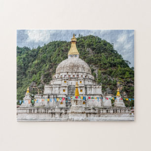 Puzzle Chorten Kora - Bhoutan oriental, Himalaya, Asie