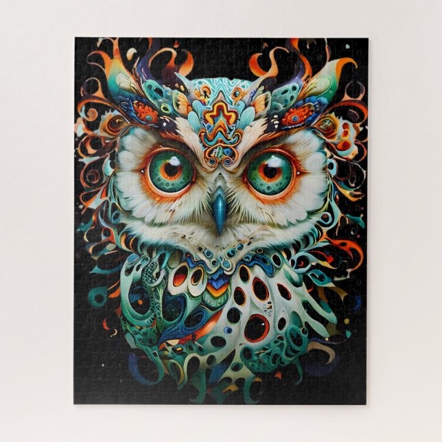 Puzzle Chouette de sagesse (Vertical)