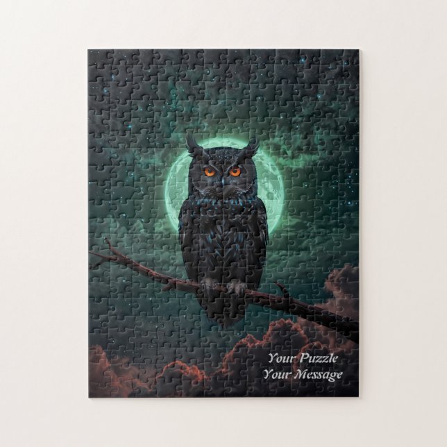Puzzle Chouette de sagesse (Vertical)