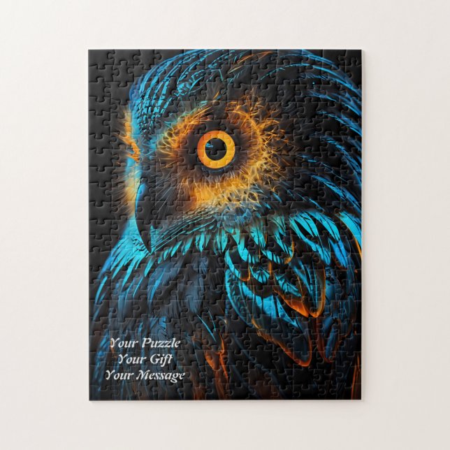 Puzzle Chouette de sagesse (Vertical)