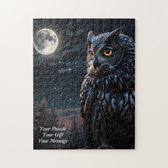 Puzzle Chouette de sagesse (Vertical)