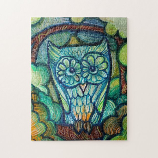 Puzzle Chouette mignonne (Vertical)