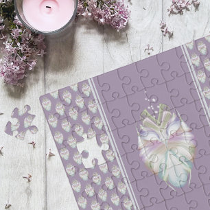 Puzzle Chouette Oracle Pastel Purple