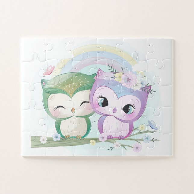 Puzzle Chouettes trop mignonnes (Horizontal)