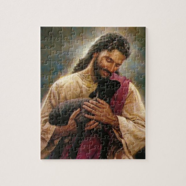 Puzzle Christ Bon Pasteur (Vertical)