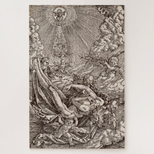 Puzzle Christ né au ciel par les anges