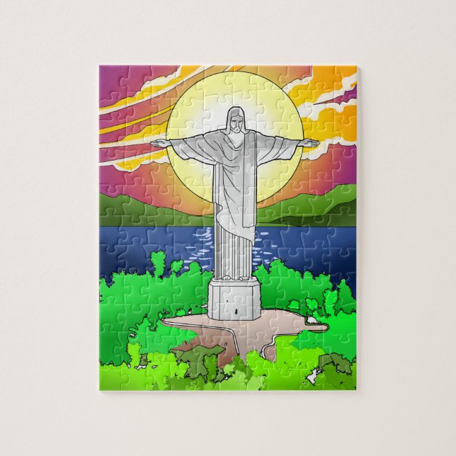 Puzzle Christ Rédempteur (Vertical)