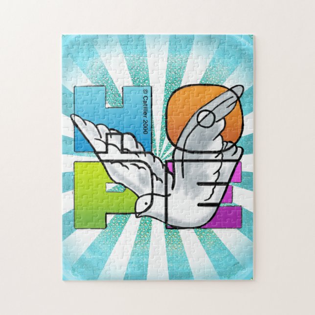 Puzzle Christian de Hope Dove (Vertical)
