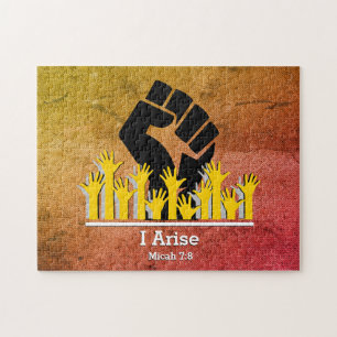 Puzzle Christian I ARISE Micah 7:8 Motivation