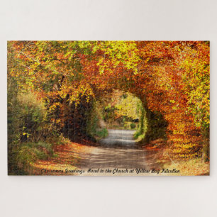 Puzzle Christmas Greetings Yellow Bog Kilcullen