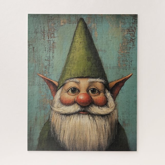 Puzzle Christmas Nisse - Traditionnel Nordic Holiday Art (Vertical)