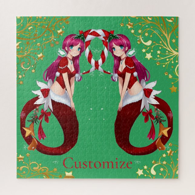 Puzzle Christmas Pixie Sirène Thunder_Cove (Vertical)