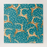 Puzzle Christmas Reindeer : Vintage Motif sans couture.<br><div class="desc">Noël Vintage motif sans couture avec rennes. Vintage renne de Noël ! Classique Motif sans Seamless. Magie de Noël Vintage ! Reindeer dans un motif intemporel sans couture. motif, nouveau, arrière - plan, noël, abstrait, illustration, décoration, nature, vintage, hiver, neige, blanc, animal, beauté, rétro, sans couture, invitation, célébration, silhouette, rouge...</div>
