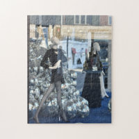 Christmas Shop Windows Londres, Angleterre Royaume