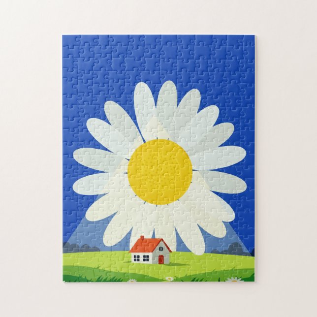 Puzzle Chrysanthème (Vertical)