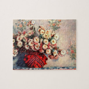 Puzzle chrysanthème de la vie morte par Claude Monet