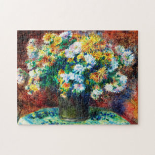 Puzzle Chrysanthèmes par Pierre-Auguste Renoir