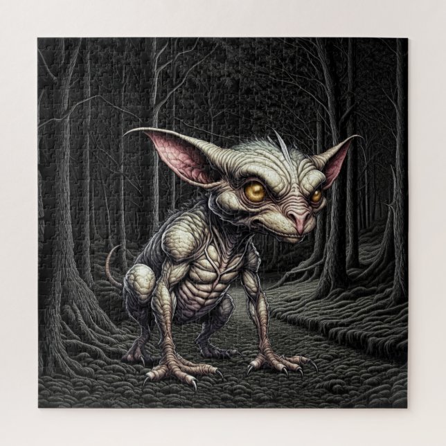 Puzzle Chupacabra dans la Cryptide des Bois (Vertical)