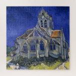 Puzzle Church in Auvers by Van Gogh Painting Art<br><div class="desc">The church in Auvers-sur-Oise,  view from the Chevet by Vincent van Gogh</div>