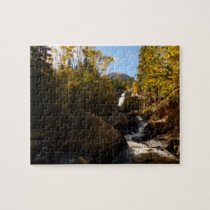 Puzzle Chute Alberta en automne dans les montagnes Rocheu