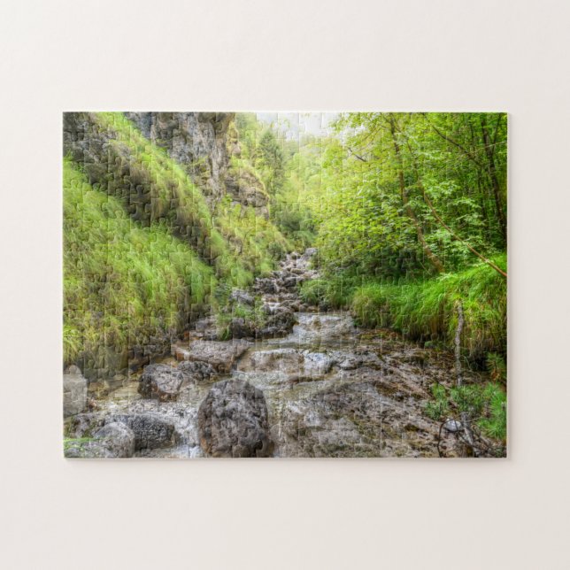 Puzzle Chute d'eau du ruisseau Shallow (Horizontal)