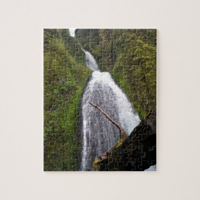 Puzzle Chutes de Wahkeena, Oregon (Vertical)
