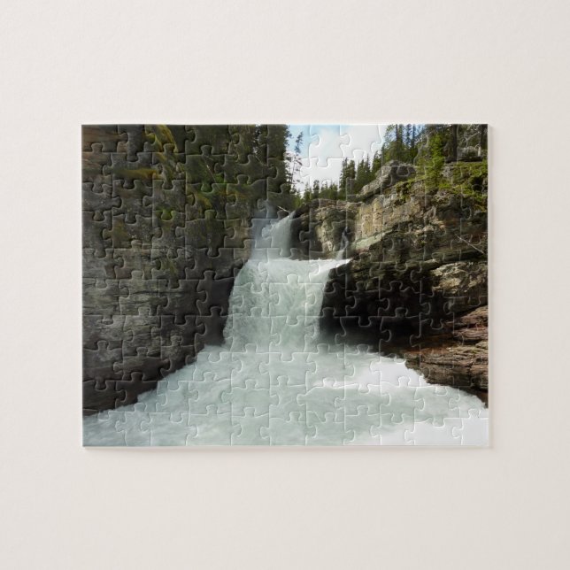 Puzzle Chutes St. Mary I dans le parc national de Glacier (Horizontal)