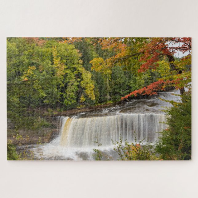 Puzzle Chutes Tahquamenon en automne (Horizontal)