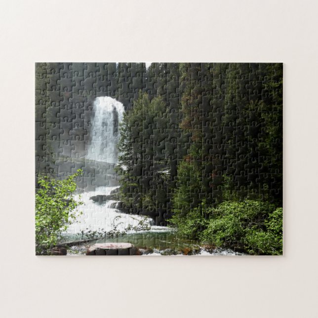 Puzzle Chutes Virginia dans le parc national de Glacier (Horizontal)