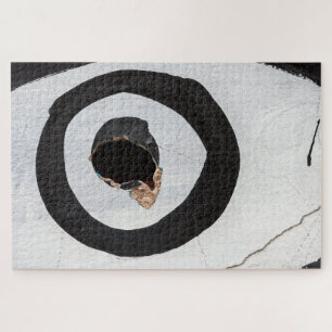 Puzzle cible déchirures