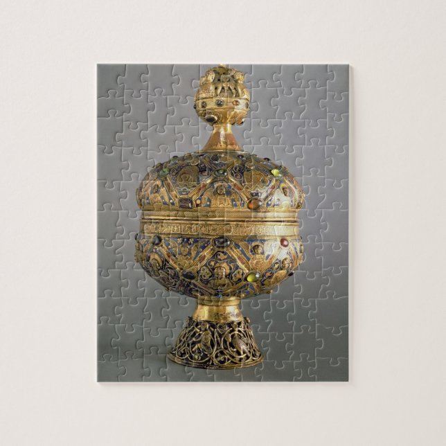 Puzzle Ciboire, fait à Limoges par G. Alpais pour l'Abb (Vertical)