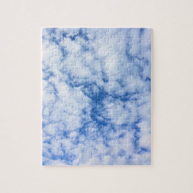 Puzzle ciel bleu et nuages (Vertical)