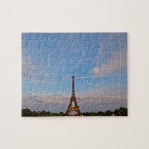Puzzle Ciel bleu et Tour Eiffel - 8x10 - 110 pcs