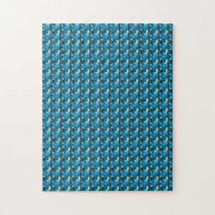 Puzzle Ciel bleu Topaz Cushion Gemstone