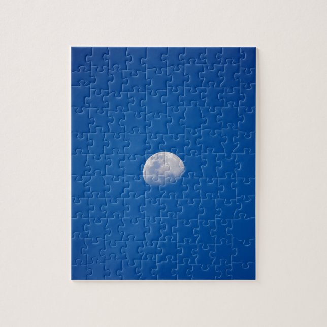 PUZZLE CIEL DE TEMPS DE JOUR DE PHASE DE LUNE (Vertical)