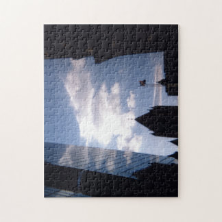 Puzzle Ciel et nuages dans la ville