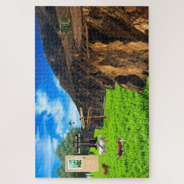 Puzzle Ciel ou sentiment de chance (Vertical)