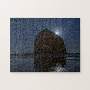 Puzzle Cieux au-dessus de Haystack Rock Cannon Beach, O