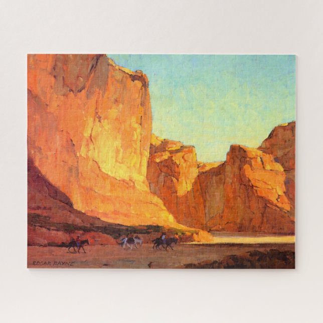 Puzzle Cieux du désert Edgar Payne (Horizontal)