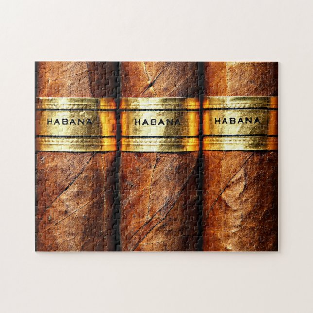 Puzzle Cigars cubains Habana Gold Vip Smoke Club (Horizontal)