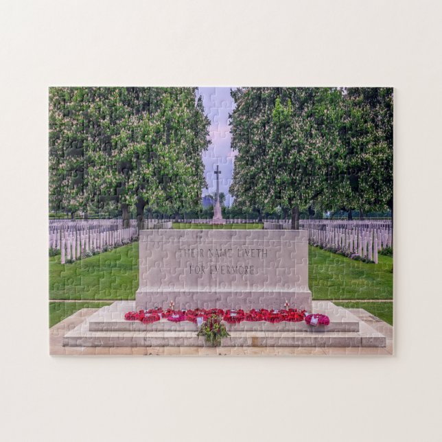 Puzzle Cimetière Mémorial Normandie France (Horizontal)