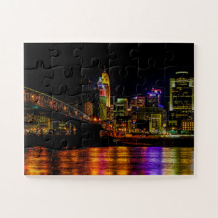 Puzzle Cincinnati coloré