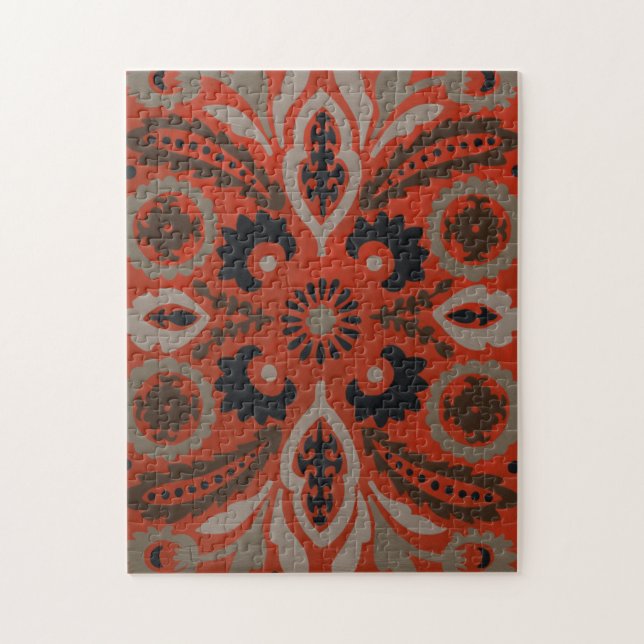 Puzzle Cinnabar Suzani II (Vertical)